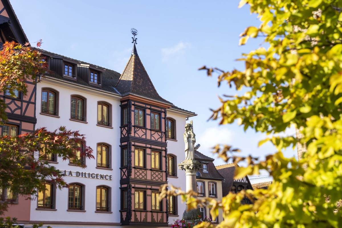 Hotel La Diligence · Charmantes Hotel · Obernai · Bas-Rhin · Elsass