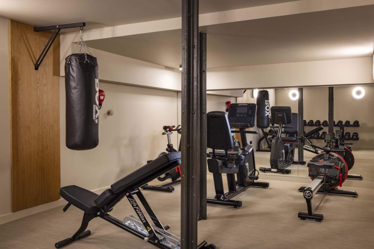 Salle de fitness Hôtel de Charme sur la Route des Vins d’Alsace hôtel La Diligence